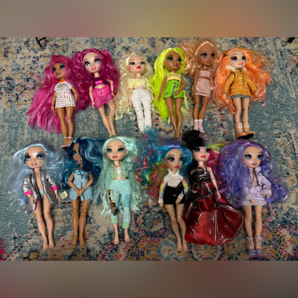 Rainbow High Dolls Set - PLAY CONDITION